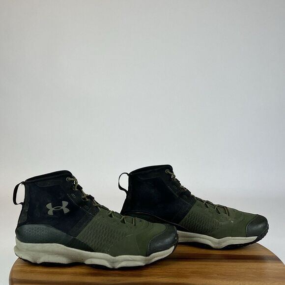 Mens Under Armour UA SpeedFit Olive Green Athletic Hiking Boots Shoes Size 8.5 D main image 4